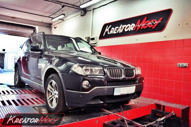 Podniesienie mocy w BMW X3 E83 2.0d 177 KM Kreator Mocy