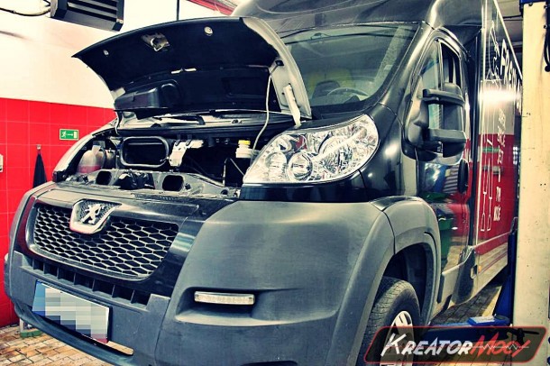 Usunięcie filtra DPF w Peugeot Boxer 3.0 HDI 155 KM