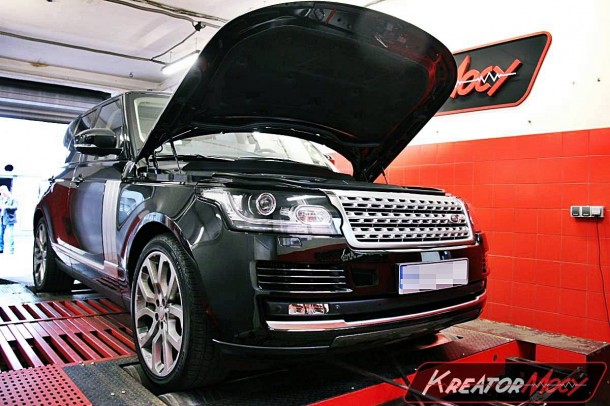 Podniesienie mocy w Range Rover Vogue 3.0 TDV6 258 KM