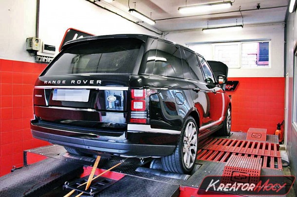 Podniesienie mocy w Range Rover Vogue 3.0 TDV6 258 KM