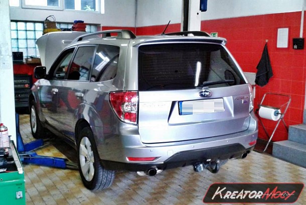 Subaru Forester 2.0 Diesel 150 KM usuwanie DPF Kreator