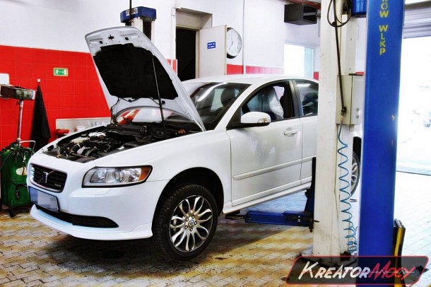 Volvo S40 II 1.6D 109 KM usuwanie DPF Kreator Mocy