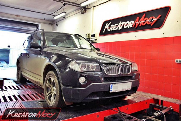 Podniesienie mocy w BMW X3 E83 3.0d 218 KM Kreator Mocy