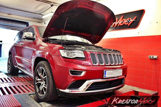 Podniesienie mocy w Jeep Grand Cherokee WK2 3.0 CRD 250 KM