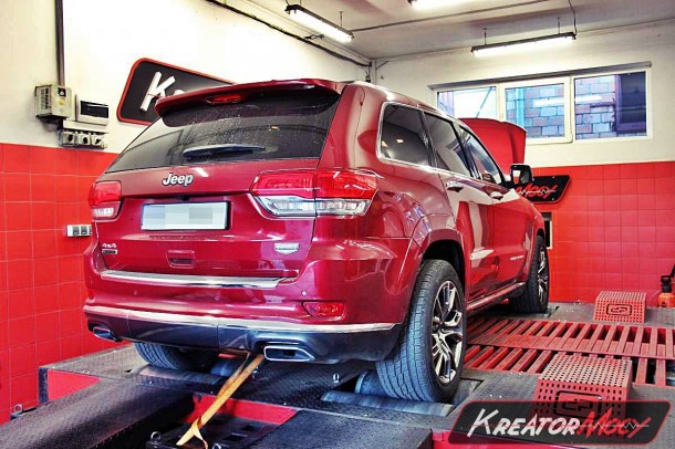 Podniesienie mocy w Jeep Grand Cherokee WK2 3.0 CRD 250 KM