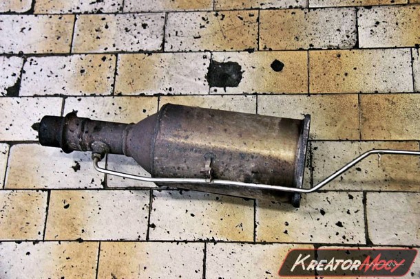 Filtr cząstek stałych DPF Peugeot 307 1.6 HDI 109 KM