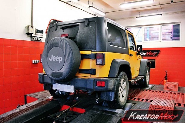 Podniesienie mocy Jeep Wrangler 2.8 CRD 200 KM Kreator Mocy