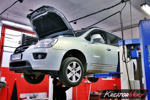 Filtr cząstek stałych Kia Carens II 2.0 CRDI 140 KM