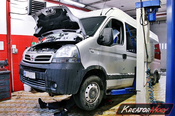 Usunięcie DPF w Nissan Interstar 2.5 DCI 145 KM Kreator Mocy