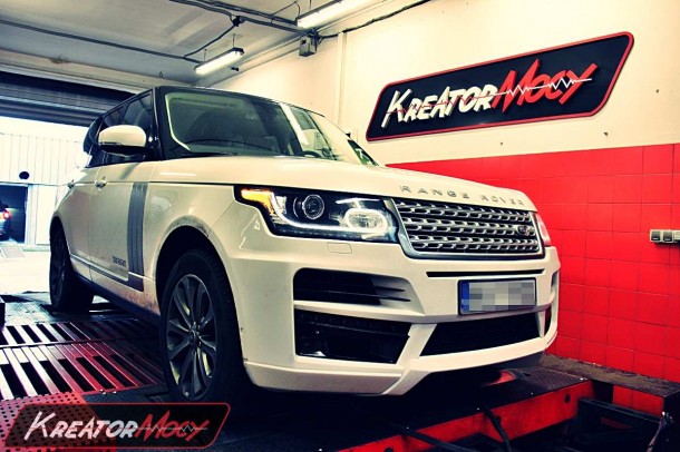 Podniesienie mocy Range Rover 3.0 TDV6 249 KM Kreator Mocy