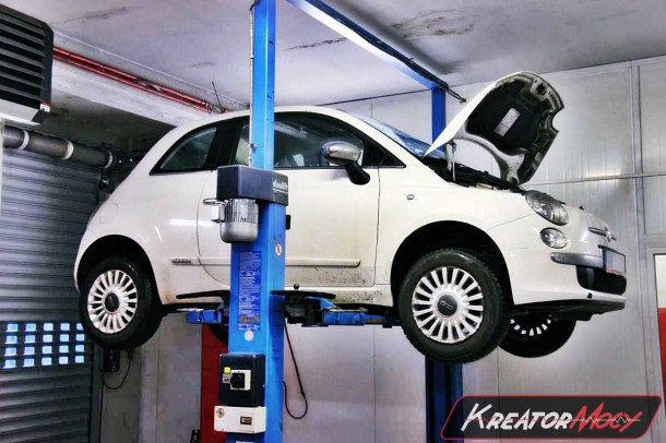 Usunięcie DPF w Fiat 500 1.3 MultiJet 75 KM Kreator Mocy