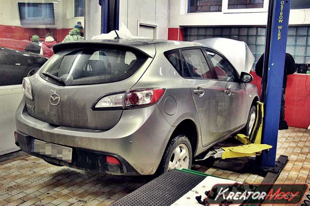 Usunięcie filtra DPF w Mazda 3 II 1.6d 109 KM Kreator Mocy