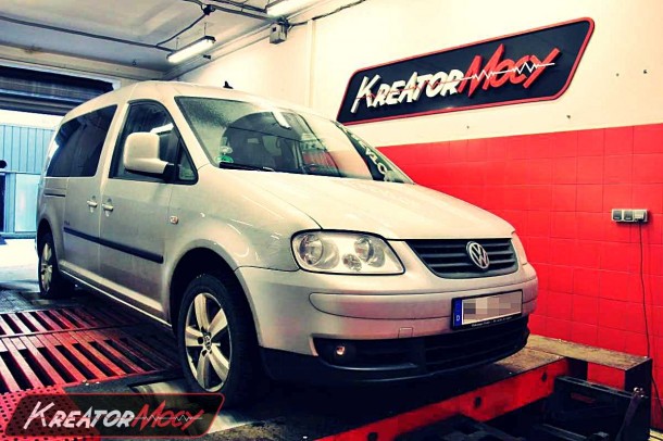 Podniesienie mocy w VW Caddy 1.9 TDI 105 KM Kreator Mocy