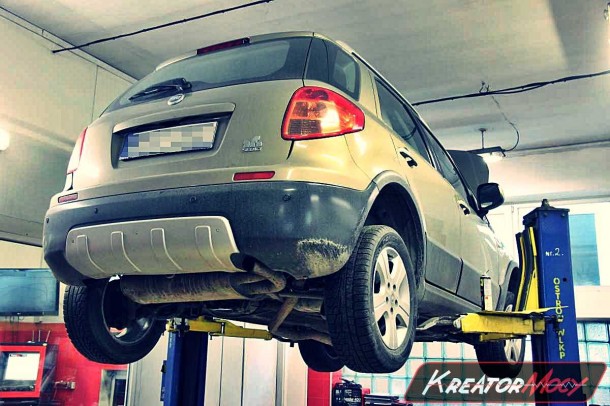 Usunięcie DPF w Fiat Sedici 1.9 MultiJet 120 KM Kreator Mocy