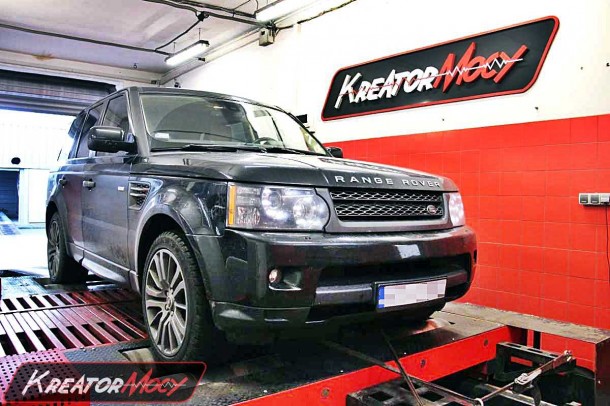 Podniesienie mocy Range Rover 3.0D 210 KM Kreator Mocy