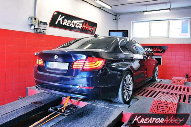 Podniesienie mocy BMW 5 F10 2.0d 163 KM Kreator Mocy