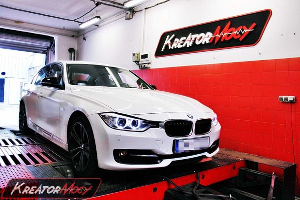 Podniesienie mocy w BMW F30 328i 245 KM Kreator Mocy