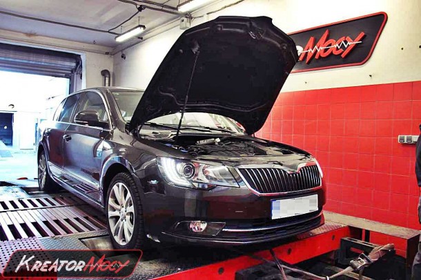 Podniesienie mocy Skoda Superb II FL 3.6 260 KM Kreator Mocy