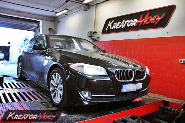 Podniesienie mocy BMW F10 525d 2.0d 218 KM Kreator Mocy