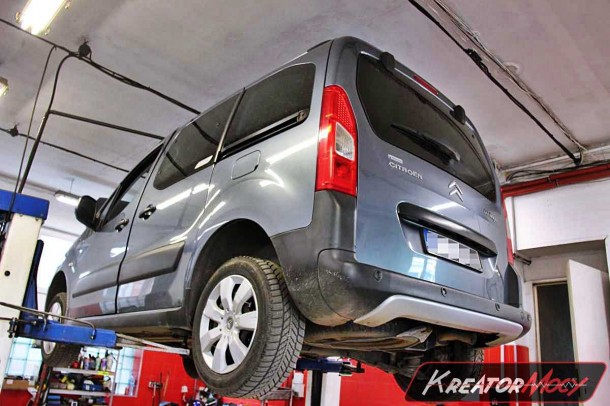 Usunięcie DPF Citroen Berlingo II 1.6 HDI 112 KM Kreator