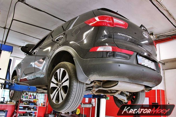 Usunięcie DPF w Kia Sportage 1.7 CRDI 115 KM Kreator Mocy