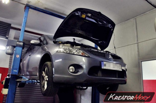 Usunięcie DPF Mitsubishi Grandis 2.0 DID 136 KM Kreator Mocy