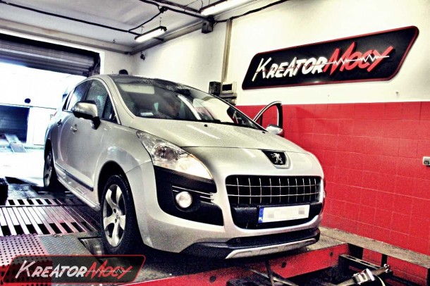 Podniesienie mocy Peugeot 3008 1.6 HDI 112 KM Kreator Mocy