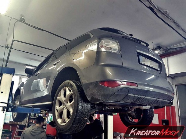 Usunięcie DPF i SCR Mazda CX7 2.2 CD 173 KM Kreator Mocy