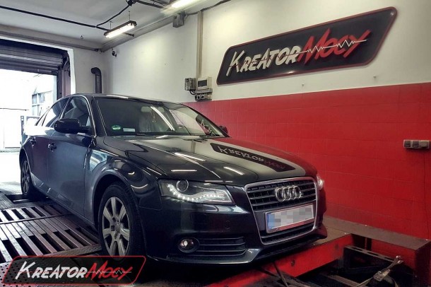 Podniesienie mocy Audi A4 B8 1.8 TFSI 160 KM Kreator Mocy