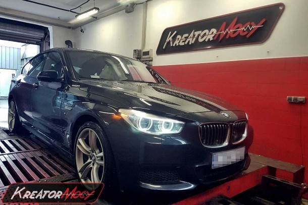 Podniesienie mocy BMW 5 GT F07 530d 3.0d 258 KM Kreator Mocy