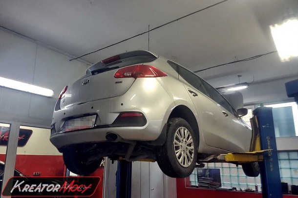 Usunięcie DPF w Kia Cee'd II 1.4 CRDI 90 KM Kreator Mocy