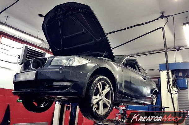 Zapchany DPF w BMW 1 E82 118d 2.0d 143 KM Kreator Mocy