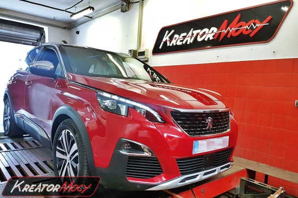 Podniesienie mocy Peugeot 3008 2.0 BlueHDI 180 KM