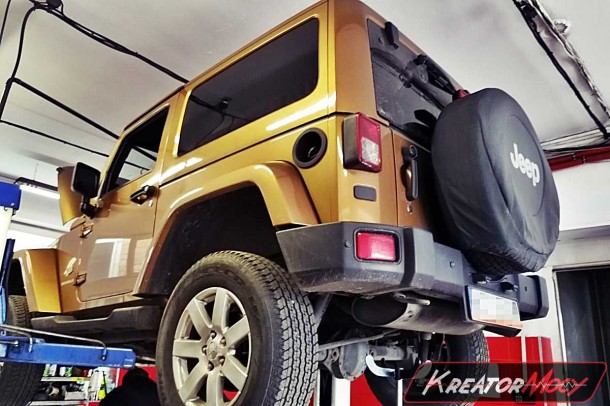 Usunięcie DPF Jeep Wrangler 2.8 CRD 200 KM Kreator Mocy