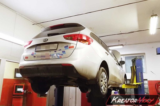 Usunięcie DPF Kia Ceed II 1.6 CRDI 128 KM Kreator Mocy