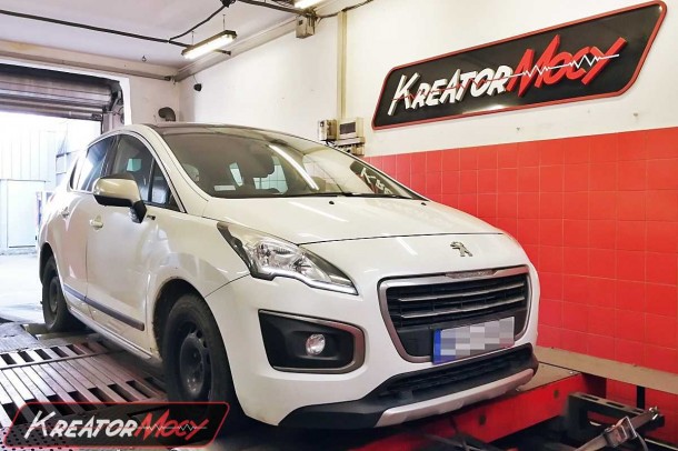 Podniesienie mocy Peugeot 3008 1.6 HDI 115 KM Kreator Mocy