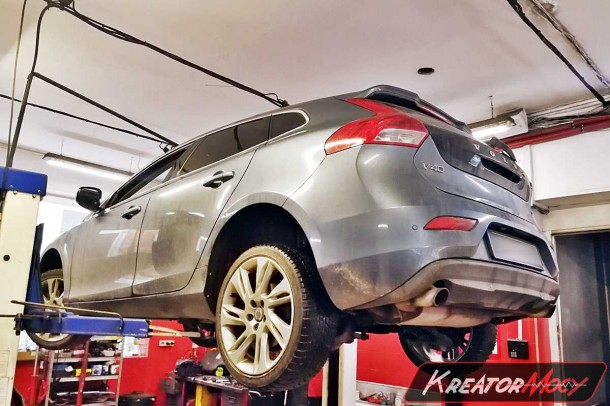 Zapchany DPF Volvo V40 2.0 D4 177 KM Kreator Mocy