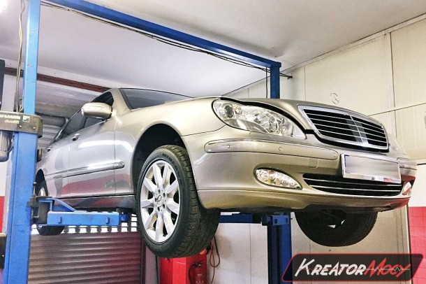 Zapchany DPF Mercedes W220 S320 CDI 204 KM Kreator Mocy