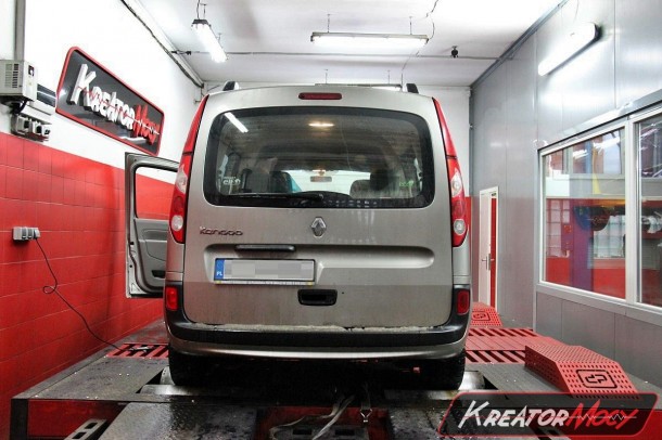 Projekt Podniesienie mocy w Renault Kangoo 1.5 DCI 85 KM