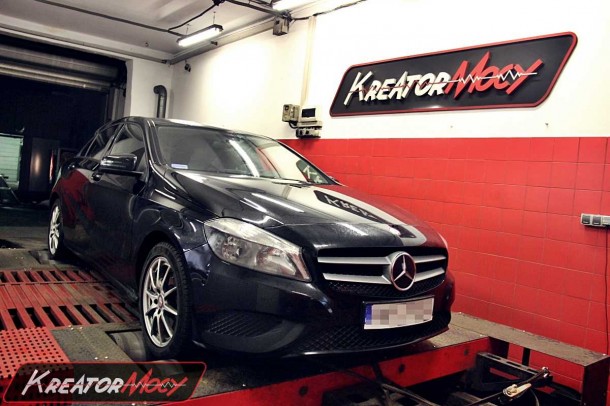 Remap Mercedes W176 A 180 1.6 Turbo 122 KM Kreator Mocy