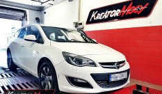 Opel Astra J 1.6 CDTI 110 KM – podniesienie mocy