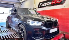 BMW F97 X3 M Competition 3.0 510 KM 375 kW – chiptuning