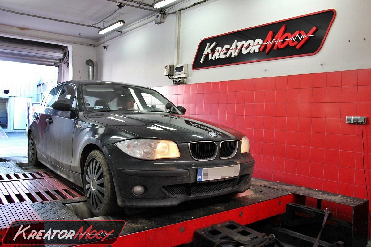 Chip tuning BMW 1 E87 118d 122 KM Kreator Mocy