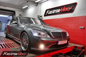 Hamownia Mercedes S W221 420 CDI 320 KM