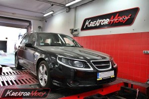 Hamownia Saab 9-5 2.0t 150 KM