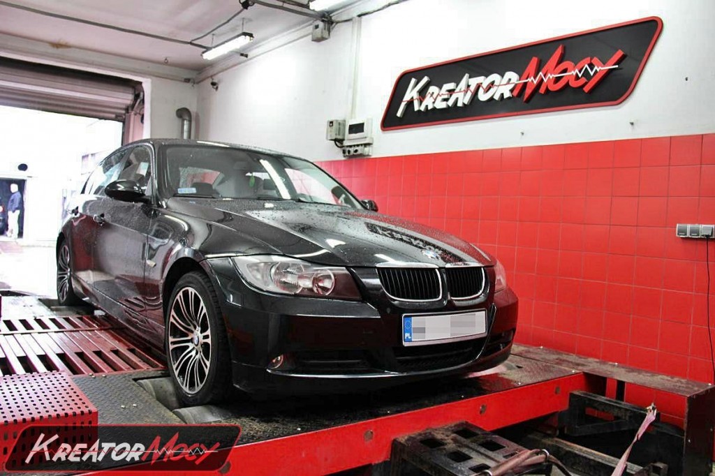 Chip tuning BMW 3 E90 320d 163 KM Kreator Mocy