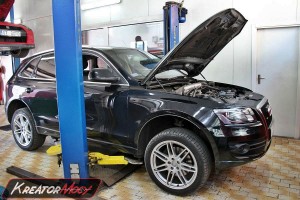 Filtr cząstek stałych Audi Q5 3.0 TDI 245 KM