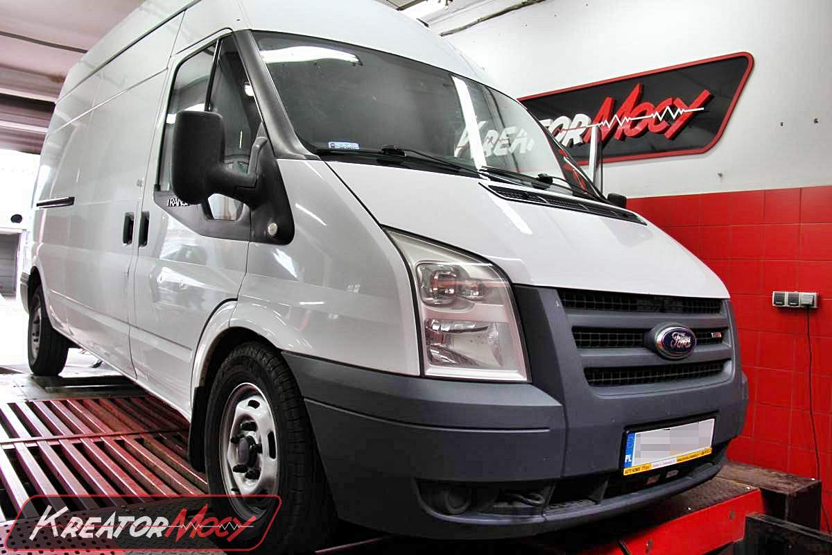 Chip tuning Ford Transit 2.2 TDCI 85 KM Kreator Mocy