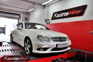 Hamownia Mercedes W209 CLK 220 CDI 150 KM