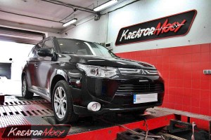 Hamownia Mitsubishi Outlander 2.2 DID 150 KM 